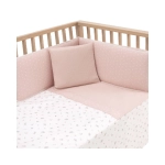 Juego  Colcha y protector Calma de Cambrass Rosa