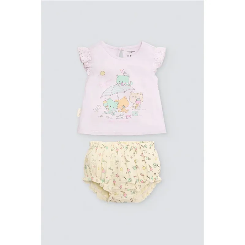 Conjunto Bebe Sin Mangas De Ysabel Mora