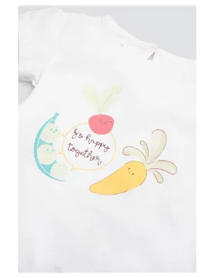 Conjunto Bebe Manga Corta De Ysabel Mora