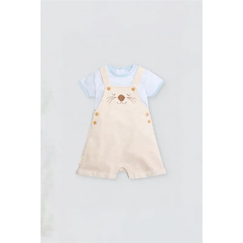 Conjunto Bebe Manga Corta De Ysabel Mora