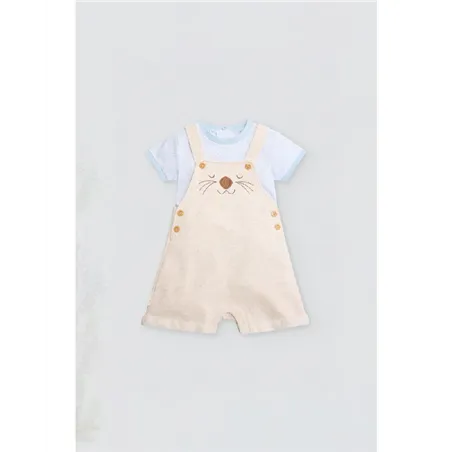 Conjunto Bebe Manga Corta De Ysabel Mora