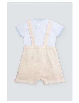 Conjunto Bebe Manga Corta De Ysabel Mora
