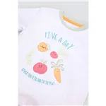 Conjunto Bebe Manga Corta De Ysabel Mora
