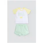 Conjunto Bebe Manga Corta De Ysabel Mora