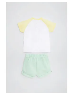 Conjunto Bebe Manga Corta De Ysabel Mora
