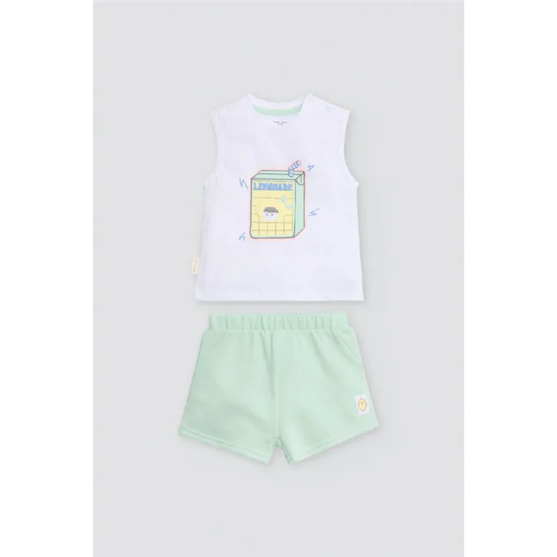 Conjunto Bebe Sin Mangas De Ysabel Mora