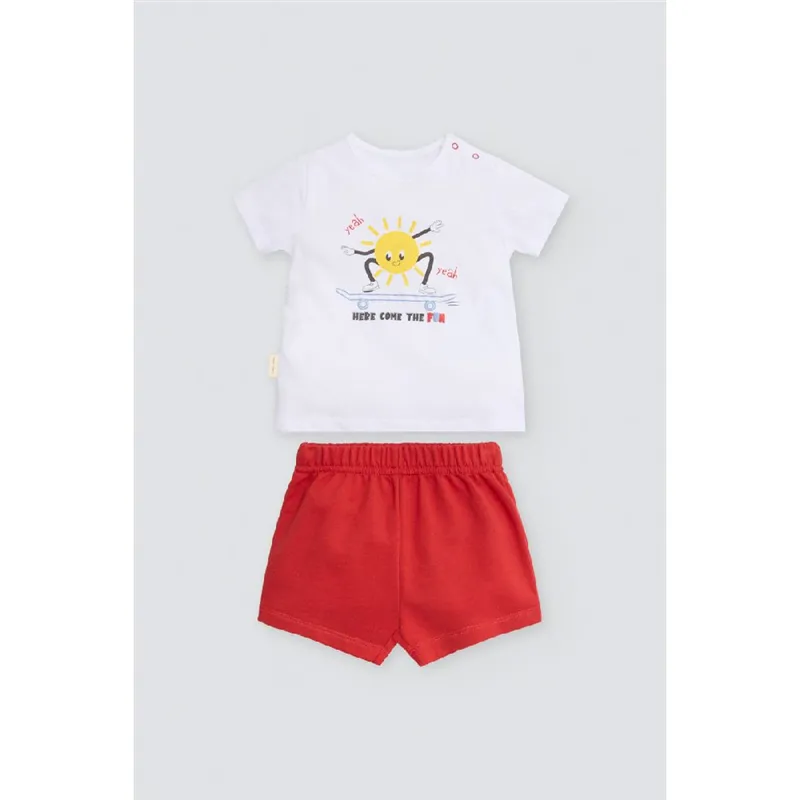 Conjunto Bebe Manga Corta De Ysabel Mora