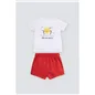 Conjunto Bebe Manga Corta De Ysabel Mora