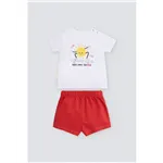 Conjunto Bebe Manga Corta De Ysabel Mora