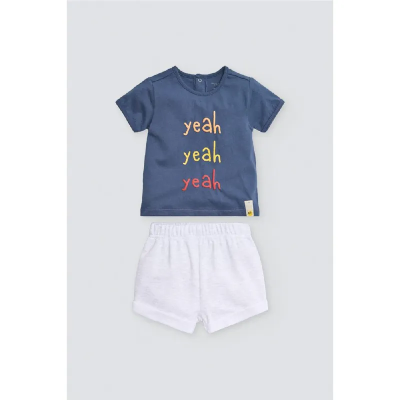Conjunto Bebe Manga Corta De Ysabel Mora