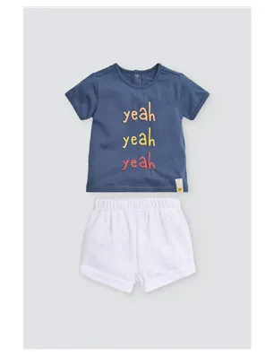 Conjunto Bebe Manga Corta De Ysabel Mora
