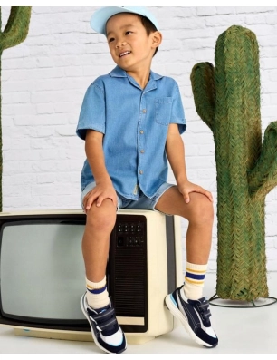 Camisa M/C Denim De Mayoral