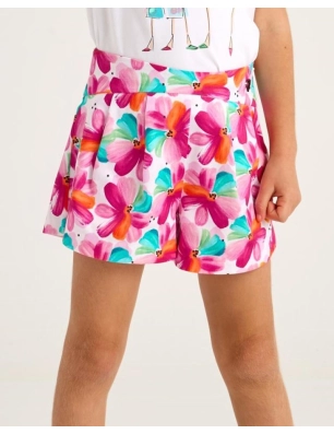 Falda Pantalon Estampado De Mayoral