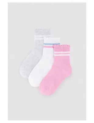 Pack 3 Tobillero Niña De Ysabel Mora