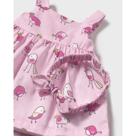 Vestido Y Diadema De Mayoral