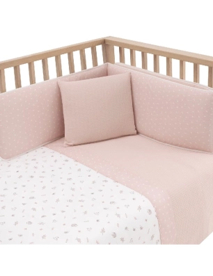 Juego Funda Nordica y protector Calma de Cambrass Rosa