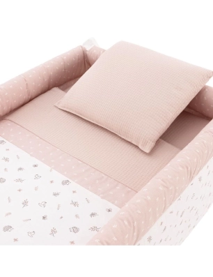 Minicuna Tijera Madera Calma de Cambrass Rosa
