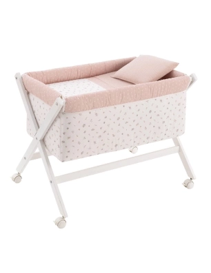 Minicuna Tijera Madera Calma de Cambrass Rosa