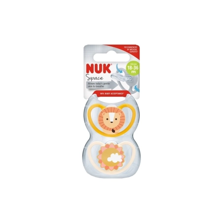 Pack 2 chupetes 18-36 meses de Nuk