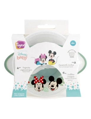Bol con ventosa Mickey de Tigex