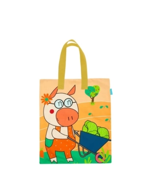 Bolsa Loneta Daisy Piggy de Micumacu