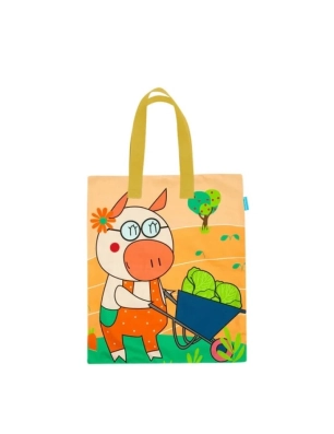 Bolsa Loneta Daisy Piggy de Micumacu