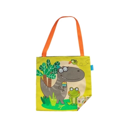Bolsa Loneta Dinosaurio de Micumacu