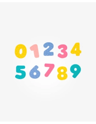 Letras y Números Baño Mr Wonderful de Saro