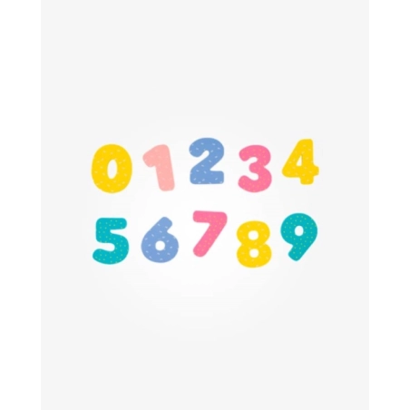 Letras y Números Baño Mr Wonderful de Saro