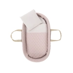 Capazo Palma Acolchado Tender de Cambrass Blush