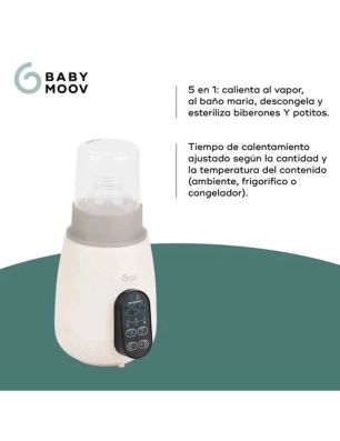 Calienta y esterilizador  Nutrismart 5 en 1 de Babymoov