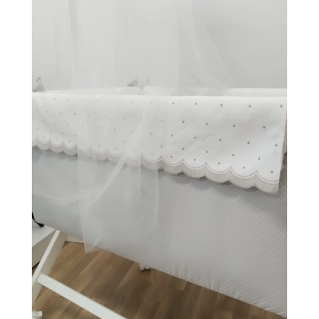 Minicuna Rombo con Dosel de Uzturre