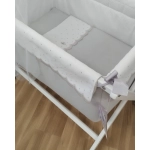 Minicuna Rombo con Dosel de Uzturre