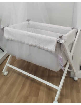 Minicuna Rombo con Dosel de Uzturre