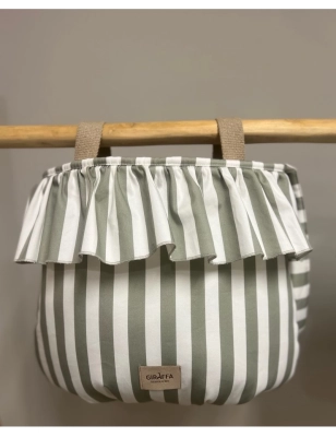 Bolsa Mini Sweet Giorgia de Giraffa Bianca e Blu