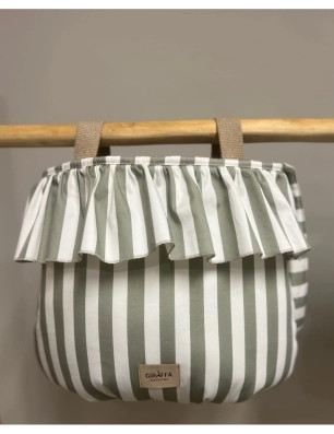 Bolsa Mini Sweet Giorgia de Giraffa Bianca e Blu
