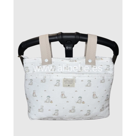 Bolso Talega Midi Teddy de Uzturre acolchado para carrito