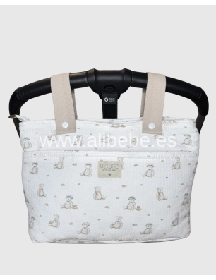 Bolso Talega Midi Teddy de Uzturre acolchado para carrito