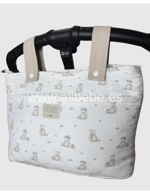 Bolso Talega Midi Teddy de Uzturre acolchado para carrito