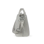 Bolsa Canastilla Praline Rayas de Walking Mum Matcha