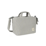 Bolsa Canastilla Praline Rayas de Walking Mum Matcha