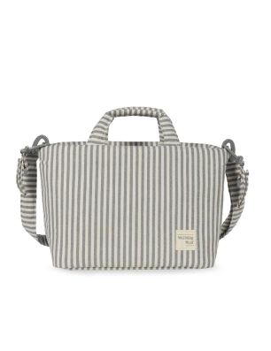 Bolsa Canastilla Praline Rayas de Walking Mum Matcha
