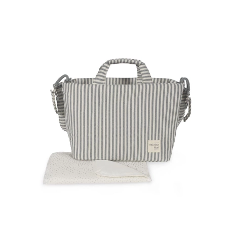 Bolsa Canastilla Praline Rayas de Walking Mum