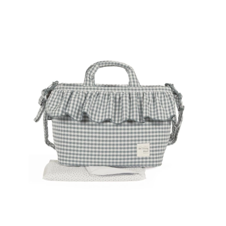 Bolsa Canastilla Praliné Vichy de Walking Mum