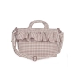 Bolsa Canastilla Praliné Vichy de Walking Mum