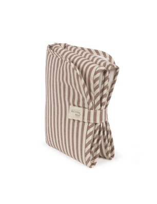 Cambiador Praliné Rayas de Walking Mum Moka