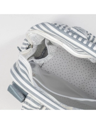 Mochila Praliné Rayas de Walking Mum Matcha