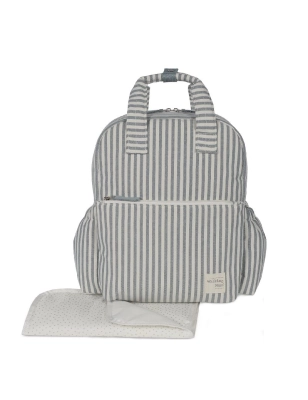 Mochila Praliné Rayas de Walking Mum Matcha