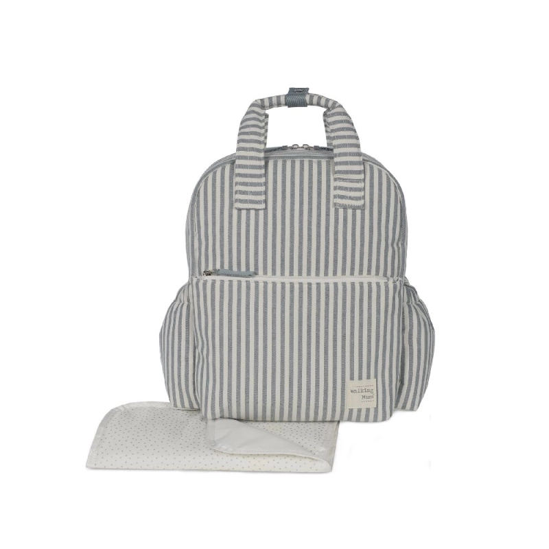 Mochila Praliné Rayas de Walking Mum