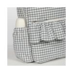 Mochila Praliné Vichy de Walking Mum Matcha